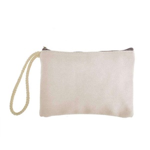 Biểu tượng tùy chỉnh in khả năng hiển thị cao khuyến mại <span class=keywords><strong>Tote</strong></span> Túi Make-up Bông Dây Kéo Túi mỹ phẩm logo cho hiệu quả thương hiệu - Product Image 1