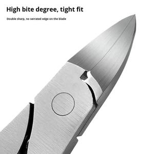 New Arrival Large Toenail Clipper for Thick Nails Wide Jaw Sharp <b>Edge</b> Stainless Steel Nail <b>Cutter</b> Pedicure Use - Product Image 1