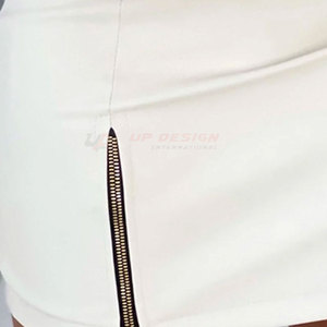 Jupe en cuir décontractée respirante pour femmes, design personnalisé, mini-jupe, service OEM - Product Image 5