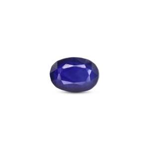 Certified Natural Royal Blue Sapphire 7.7 Carat Raw Loose Gemstone for Fine Jewelry - Product Image 1