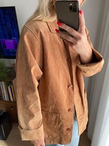 <b>Brown</b> Genuine <b>Leather</b> Windproof Women's Biker Motorcycle <b>Jacket</b> Zip Regular Fit Full Sleeve Winter Outerwear Polyester Lining - Product Image 1