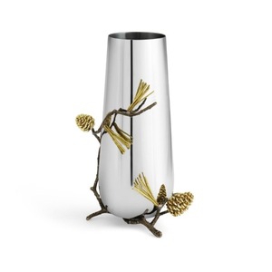 Florero Decorativo Moderno de Aluminio para Decoración del Hogar, Bodas y Eventos, Florero de Mesa Ecológico con Patrones Intrincados de Primera Calidad - Product Image 6