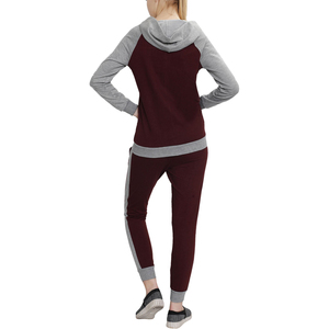 Chándales de Invierno para Mujer de Alta Calidad con Capucha, Color Sólido, Moda Urbana 2026, Cierre de Cremallera, 100% Algodón, Antibacteriano, Secado Rápido - Product Image 4