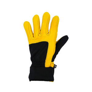 Gants de travail de sécurité anti-choc en cuir de vache et de chèvre GLOVEMAN Heavy Duty Rigger pour la construction industrielle, avec protection TPR - Product Image 5