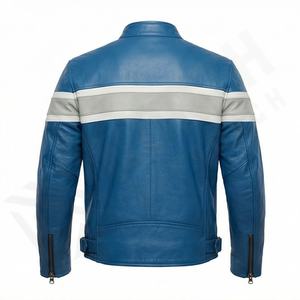 NAI-K07 High Quality Custom Logo Kids Leather Jacket <b>Cow</b> Skin Coat Boys Winter Street Style Tanned Price Of Customized Color - Product Image 2