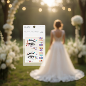 ILAN Adesivi glitterati per viso, occhi e unghie con strass 32632 - Product Image 2