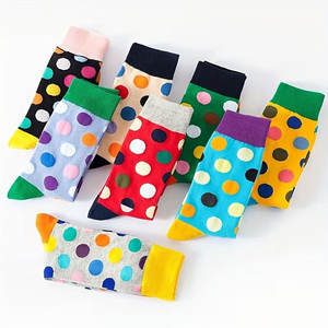 Calcetines Casuales Esenciales de Algodón, Tejido Suave, Transpirable, de Secado Rápido, Ligeros, Unisex, Perfectos para Uso Diario, Trabajo y Viajes - Product Image 1