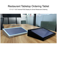 Tableta de Pedidos para Mesa de Restaurante de 8, 10.1 y 15.6 Pulgadas, para Uso Comercial, con Android 13, Pantalla POS, WiFi, RJ45 y POE