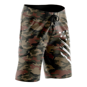 กางเกงขาสั้นชายลายเรียบ ดีไซน์คลาสสิก คุณภาพสูง วัสดุแห้งเร็ว กางเกงชายหาดทันสมัยสำหรับวัยรุ่นและผู้ใหญ่ - Product Image 5