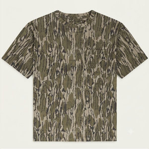 T-shirt de chasse respirant à manches courtes pour homme adulte, idéal pour la pêche, la randonnée et le camping en extérieur - Product Image 1