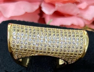 ต่างหูเพชรซิคอนชุบทองเหลืองคุณภาพดีเยี่ยม ดีไซน์หรูหรา สำหรับผู้หญิงและเด็กผู้หญิง เหมาะสำหรับงานเลี้ยงตอนเย็น คอลเลคชั่นสำหรับงานปาร์ตี้ - Product Image 2