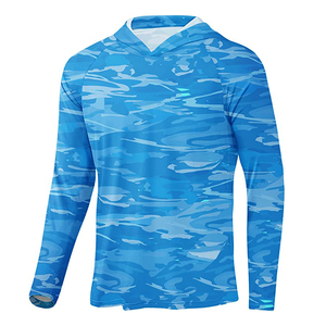 Camisas de Pesca Personalizadas al por Mayor, de Secado Rápido, Manga Larga, Protección Solar UPF 50+, para Hombre - Product Image 3