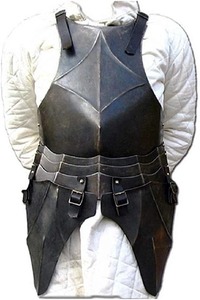 Armadura de Acero Medieval Wraith: Pechera y Cuirras para Disfraz de Cosplay - Product Image 5