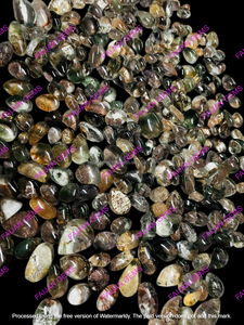Venta al por mayor de gemas FAIJAN: Cuarzo de jardín natural curativo, cristales fantasma de lodolita de alta calidad, forma libre, grabado certificado - Product Image 2