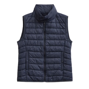 Chaquetas sin mangas para mujer, estilo urbano, cuello con cremallera completa, cálidas para invierno, cómodas, gran venta, precio de fábrica al por mayor - Product Image 5