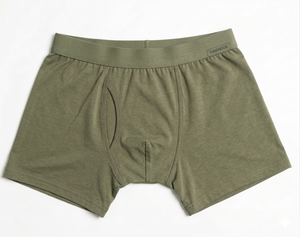 Calzoncillos Boxer para Hombre, Corte Medio, Tejido Ligero, Elástico, Transpirable, de Secado Rápido, Cintura Elástica Cómoda, Casual, para el Hogar - Product Image 1