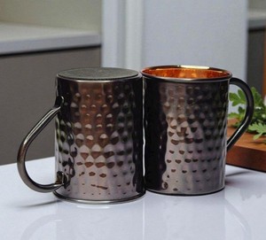 Taza de Acero Inoxidable Ecológica Hecha a Mano para Beber, Tradicional, para el Hogar, Cocina, Hotel, Restaurante y Bar - Product Image 2