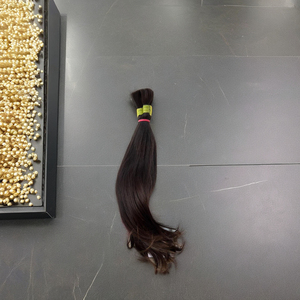 ผมดิบแท้แบบ100% ผมคนอินเดียผมบริสุทธิ์100% แบบหลวมจำนวนมาก - Product Image 1