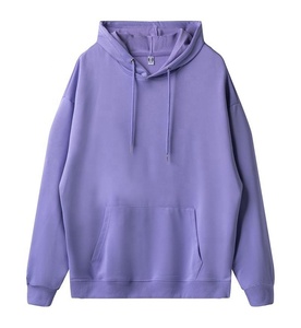 Calidad de impresión al por mayor de peso pesado de algodón con capucha de los hombres de gran tamaño personalizado impreso de lujo Jersey de algodón personalizado con capucha - Product Image 4