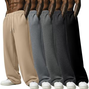 Pantalon de survêtement décontracté pour homme en molleton de coton, tissu extensible doux et confortable pour le quotidien, vêtements de sport, bas de tenue pour la gym - Product Image 5