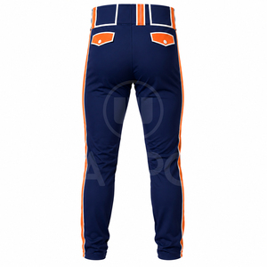 Pantalon d'entraînement de baseball personnalisé pour équipe, imprimé, respirant, séchage rapide, écologique, durable, vêtements de performance pour le baseball, fabrication en usine - Product Image 4