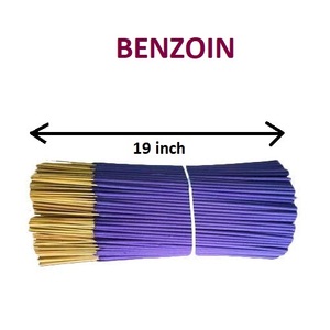 Bâtonnets d'encens de 19 pouces, meilleurs vendeurs de bâtonnets d'encens naturels au benjoin, approvisionnement en vrac (violet) - Product Image 1