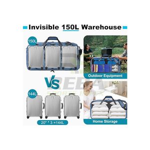 Bolsas de lona para viaje con correa de hombro ajustable, bolsa de lona para hombre, informal, deportiva, bolsa de viaje, bolsa de lona grande - Product Image 2