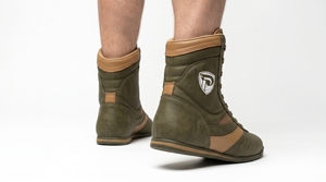 DUMELA INTERNATIONAL - Set de Boxeo, Zapatos de Entrenamiento de Cuero de Caña Alta, Ecológicos, Transpirables, Cómodos, para Todas las Estaciones - Product Image 6