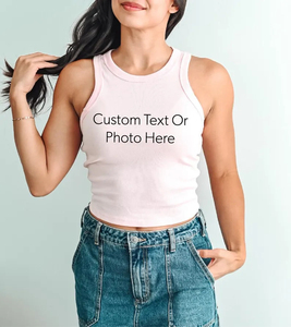 Future Mrs. Ponek Crop Top à strass pour femme, T-shirt décontracté blanc à manches courtes et col rond, pour le printemps et l'été, à porter au quotidien - Product Image 5