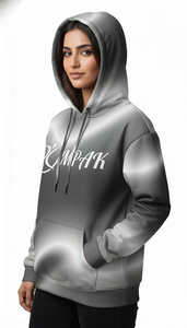 เสื้อฮู้ดดี้โอเวอร์ไซส์สไตล์คนเมือง พิมพ์ลายแบบ Sublimation ทั่วตัว สำหรับแบรนด์ไลฟ์สไตล์ลำลอง - Product Image 5