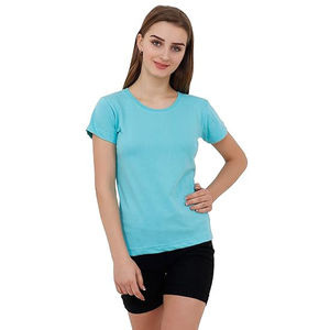 Camisetas de Verano al por Mayor para Mujer, Cuello en V, con Cierre, 100% Algodón, Logotipo y Tallas Personalizadas, Alta Calidad - Product Image 6