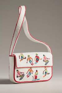 กระเป๋าถือดีไซน์ล่าสุด ปักลูกปัดด้วยมือ งานฝีมือประณีต กระเป๋าแฟชั่นสีสันตามสั่ง สำหรับผู้หญิงและเด็กผู้หญิง - Product Image 5