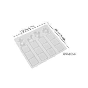 Molde de Silicona para Regalo de Chocolate Navideño, Soporte de Tres Orificios, Soporte de un Solo Orificio, Yeso, Cemento, Resina - Product Image 5