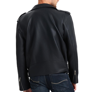 Custom Leather Outerwear for Men Genuine Leather Jacket Suitable for Fashion and Retail Collections - Product Image 2