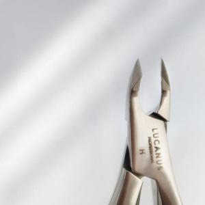 LUCANUS <b>Professional</b> High Quality Korean Stainless Steel <b>Nail</b> Cuticle Nippers Sharp <b>Nail</b> Cuticle <b>Clipper</b> 1/2 Jaw 1/4 Jaw - Product Image 3
