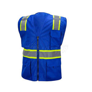 Chaleco de Seguridad Fluorescente, Chalecos para Obras de Construcción, Ropa Reflectante Transpirable y Ecológica - Product Image 4