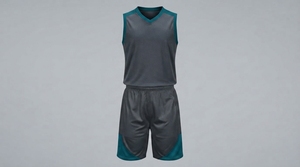 Camiseta de Baloncesto Urbano con Bordado y Estampado Digital, 100% Poliéster de Secado Rápido, Sin Mangas, Talla Estadounidense, Marca Sanaullah and Sons - Product Image 2