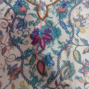 Luxury Hand beaded embroierd jalabiya - Product Image 6