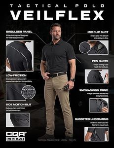 เสื้อโปโลลำลองทรงคลาสสิกสำหรับผู้ชาย ผ้าฝ้าย แขนสั้น |   ผ้าที่สวมใส่สบายและระบายอากาศได้ดี |   พิมพ์โลโก้ตามสั่ง - Product Image 5
