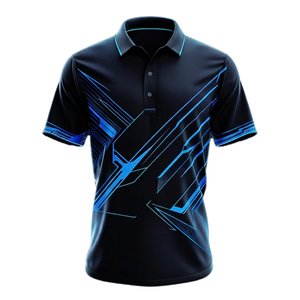 Polo homme personnalisé avec logo, coton premium, manches courtes, uniforme de travail, vêtements promotionnels, design personnalisé, fabrication ODM OEM - Product Image 2