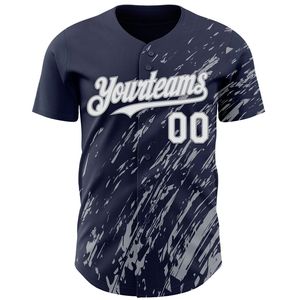 Camiseta de Béisbol Personalizada con Logotipo, Impresión por Transferencia de Calor, Transpirable, 100% Poliéster, Cuello Redondo y Mangas Cortas - Venta al Por Mayor - Product Image 2