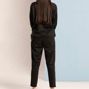 OEM Custom Logo Casual Jogging Suit Blank Cropped Hoodie and <b>Lounge</b> Women Tracksuit 2 <b>Two</b> <b>Piece</b> <b>Set</b> for Women Jogger Sweatpants - Product Image 2