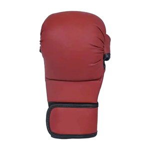 ถุงมือ MMA สำหรับฝึกซ้อม คุณภาพพรีเมียม ราคาขายส่ง RTS สีแดง ออกแบบได้ตามต้องการ สวมใส่สบายสำหรับเยาวชน รุ่น MS-MZ-CGG-06 - Product Image 2