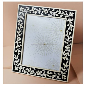 กรอบรูปฝังเรซินกระดูกไม้ทำมือสวยงามการพิมพ์ไดคัทตามแบบที่กำหนดเองของตกแต่งบ้านคุณภาพสูงอินเดีย - Product Image 1