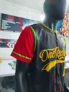 Chemise de baseball d'extérieur de qualité supérieure 100% supérieure à la norme, tendance, avec logo personnalisé, tissu classique, fabrication directe du Pakistan. - Product Image 4