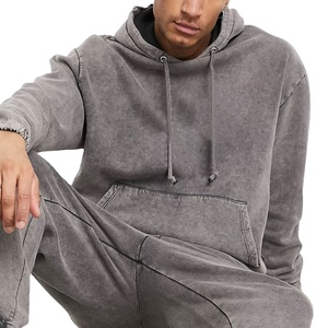 Survêtement d'hiver pour homme grande taille de haute qualité, uni, fabriqué en usine, prix raisonnable, tenue de jogging 2026 - Product Image 5