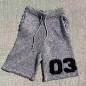 Men <b>Shorts</b> Manufacturer Thick Gauge Knit Design Relaxed Men Fashion Summer Collection - Product Image 3