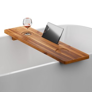 Wooden Bathtub <b>Caddy</b> <b>Bath</b> <b>Tray</b> for Tub Bathroom Wooden Amenity <b>Tray</b> <b>Bath</b> Accessories, Spa Gift Wholesale Supplier from Vietnam - Product Image 1