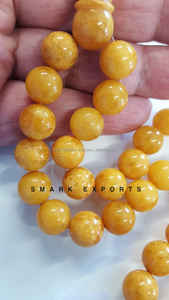 Résine ambre brillante Tasbih Misbaha 33 perles de prière chapelet islamique pour musulman Zikr Dhikr Subha Tasbeeh cadeau spirituel idéal - Product Image 5