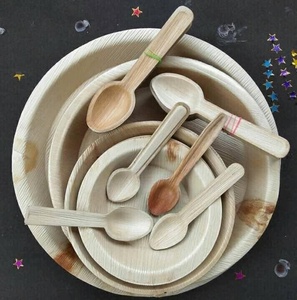 Assiettes en feuilles de palmier 100 % compostables, best-sellers |   Vaisselle jetable zéro déchet pour les entreprises écologiques - Product Image 2